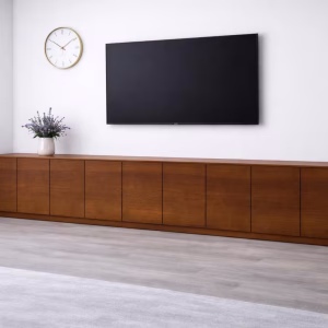 Nordic Minimalist Solid Wood TV Stand